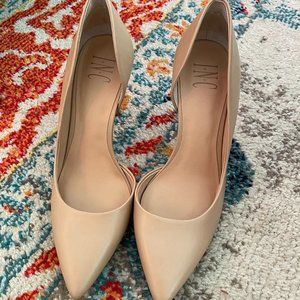 Beige nude INC Kenjay D'Orsay Pumps Stiletto Heel